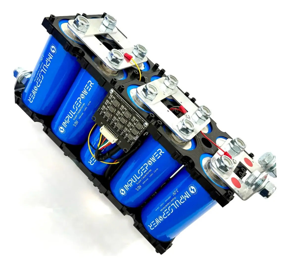 Banco Capacitor Com Placa Suporta 20000rms Som Automotivo