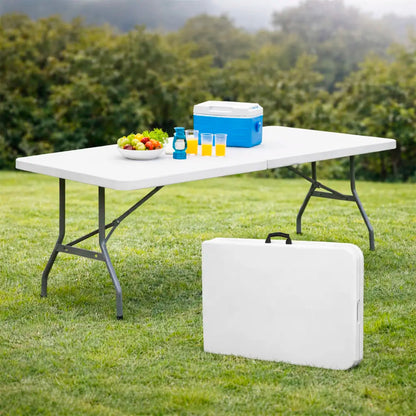 Mesa Dobrável Maleta Com Alça Portátil 1.80m